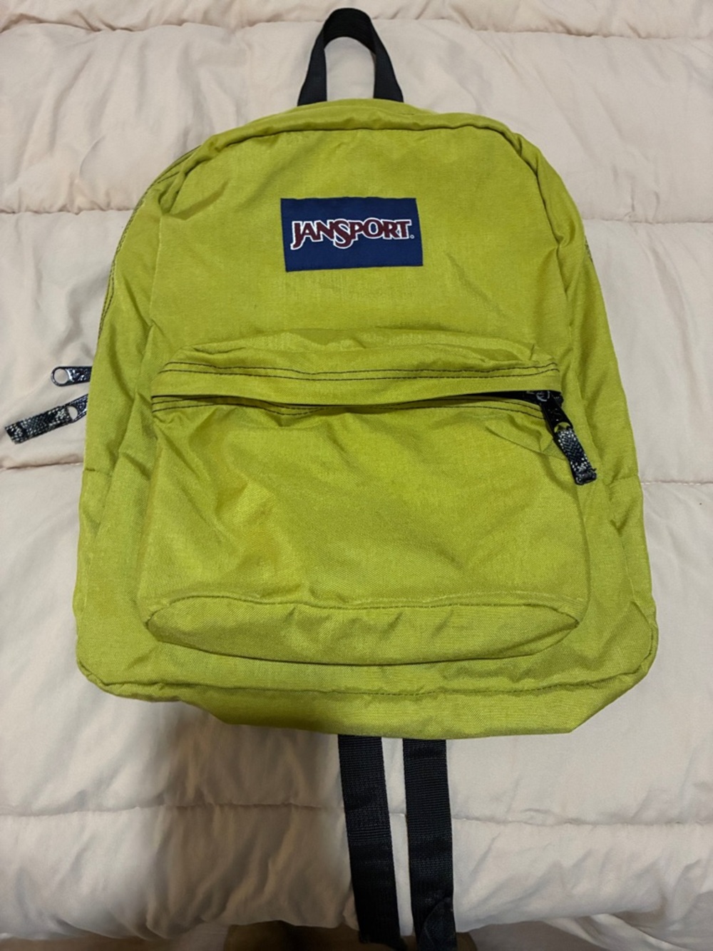 JanSport 90’s Lime Green Classic Backpack